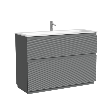 Тумба под раковину Sancos FOLK Floor FL120FES 120х40 напольная цвет серый