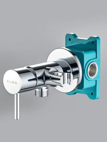 Гигиенический душ со смесителем ALMAes Benito AL-859-01 хром - фото 2
