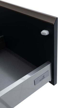 Тумба под раковину Allen Brau Activity 1.34012.AM 80х50 подвесная цвет черный