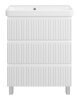 Тумба под раковину Brevita Victory VIC-07070-0103Я 70х40 напольная цвет белый