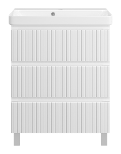 Тумба под раковину Brevita Victory VIC-07070-0103Я 66х37х73 напольная - фото 2