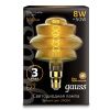 Лампа светодиодная филаментная Uniel Air (Аир) LED-G45-7,5W/NW/E14/CL GLA01TR картон