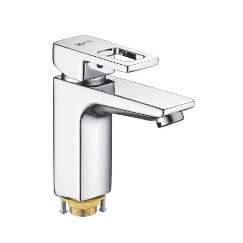 Смеситель Shevanik S8201 на раковину хром - фото 2