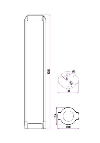 Ландшафтный светильник Arte Lamp Suhail (Сухаил) A1648PA-1BK - фото 3