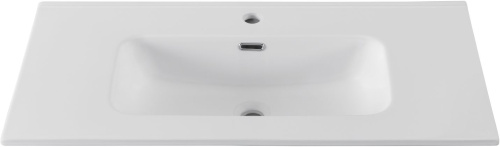 Раковина-столешница Aquanet Flat 00330432 полувстраиваемая цвет белый - фото 5