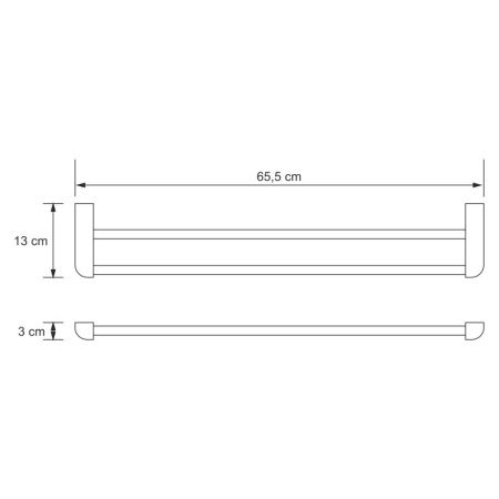 Полотенцедержатель WasserKRAFT 8340W