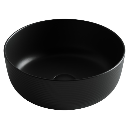 Раковина Ceramica Nova ELEMENT 36 см CN6073MB накладная цвет черный матовый - фото 2