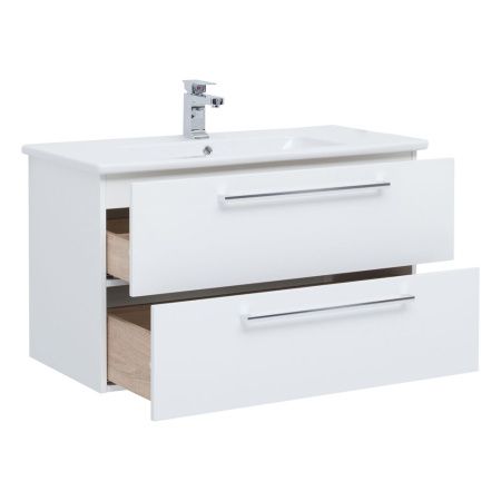 Тумба под раковину Dreja Gio 77.0105W 100х50 подвесная цвет белый