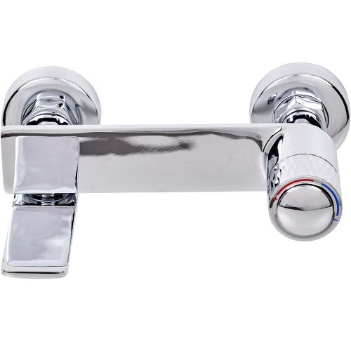 Душевая стойка Orange PUSH M01-912cr настенная цвет хром - фото 3