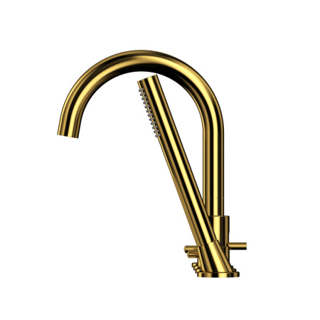 Смеситель для ванны Whitecross Y gold Y1232GL на борт ванны золото