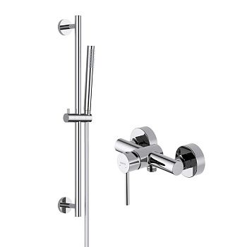 Комплект смесителей Aquatek ЕВРОПА AQ1332CR настенный хром