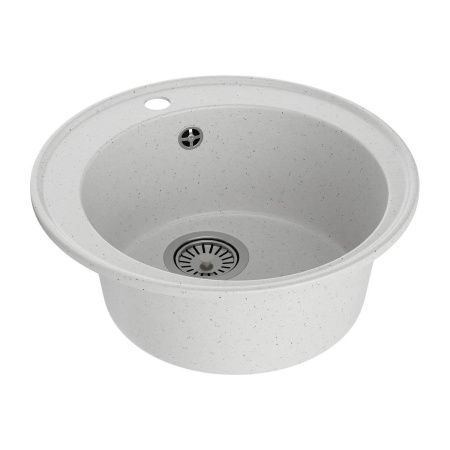 Кухонная мойка Maretti KT475-WH 50х50 цвет белый поверхность матовая