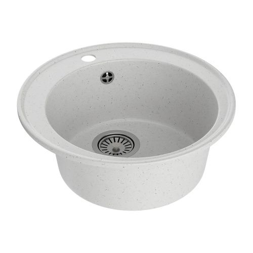 Кухонная мойка Maretti KT475-WH 48х48 цвет белый поверхность матовая - фото 4