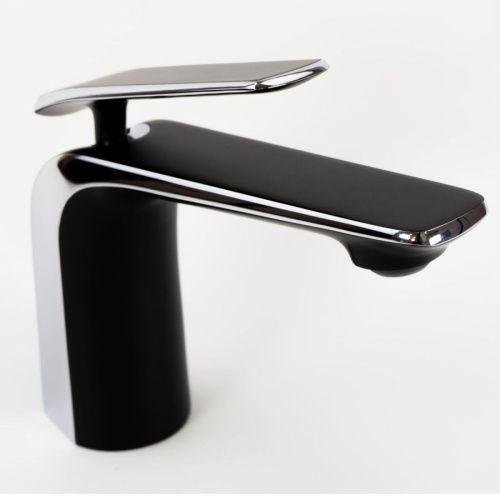 Смеситель Savol S-JD9101AH на раковину черный - фото 4