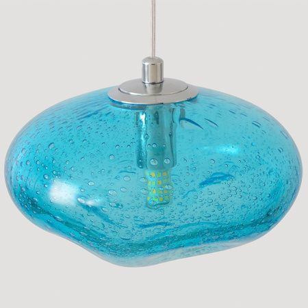 Светильник подвесной Crystal Lux Formless (Формлесс) FORMLESS SP1 BLUE