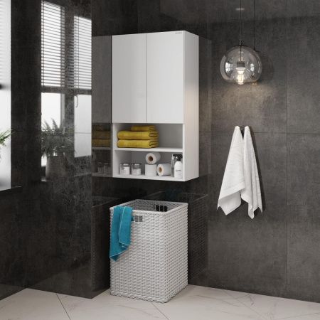 Шкаф Onika Маркус 306011 60х110 подвесной цвет белый