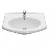 Раковина из сантехнического фарфора Santeri Новая 131207S0011B0 60х50 накладная цвет белый