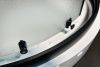 Душевой уголок Royal Bath HK RB90HK-C-BL-Practic 90х90 стекло рифленое профиль черный с поддоном