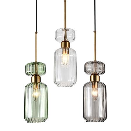 Светильник подвесной Escada Gloss (Глосс) 1141/3S CL/GN/SM