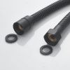 Душевая стойка Shevanik S4136H настенная цвет черный