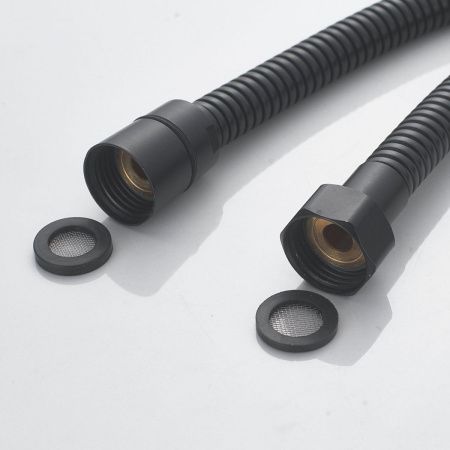 Душевая стойка Shevanik S4136H настенная цвет черный