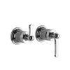 Смеситель для душа Gessi Venti20 65038#031 встраиваемый в стену хром (внешняя часть)