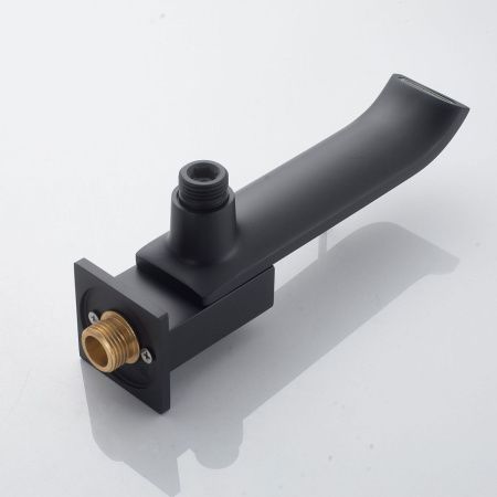 Душевая система Shevanik S4035H встраиваемая в стену цвет черный