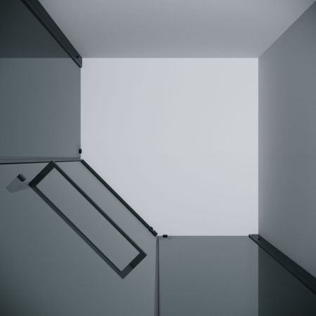 Душевой уголок Grossman Pragma 302.K33.03.9090.21.10 90х90 стекло тонированное профиль черный без поддона