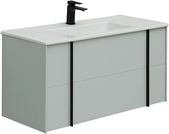 Тумба под раковину Allen Brau Reality 1.32007.PWM 100х46х50 подвесная цвет зеленый