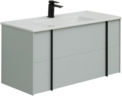 Тумба под раковину Allen Brau Reality 1.32007.PWM 100х46х50 подвесная цвет зеленый