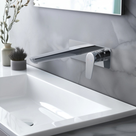 Смеситель Aquatek БЕТТА AQ1113CR встраиваемый в стену хром без термостата