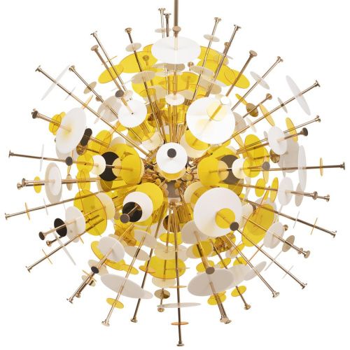 Люстра на штанге Loft It Avenir 10137/720 Gold - фото 3