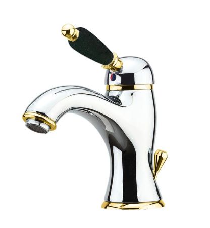 Смеситель Fiore 89CO5221 на раковину хром/золото