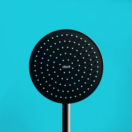 Душевая стойка Dorff Comfort D0708000BL настенная цвет черный