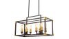 Люстра подвесная Lumina Deco Waldorf (Валдорф) LDP 1140-8 BK+MD