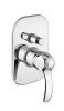 Смеситель для ванны и душа Webert Aurora AU860101015 настенный хром