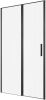 Душевая дверь Allen Brau Priority 3.31009.BBA 120х200 стекло прозрачное профиль черный