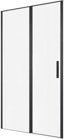 Душевая дверь Allen Brau Priority 3.31009.BBA 120х200 стекло прозрачное профиль черный