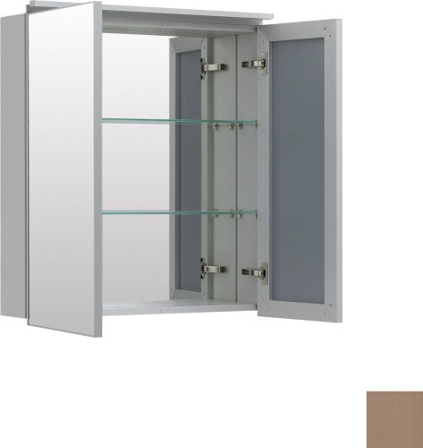 Зеркало-шкаф De Aqua Алюминиум 00261765 70х14х77 подвесной - фото 3 Зеркало-шкаф De Aqua Алюминиум 00261765 70х14х77 подвесной - фото 3