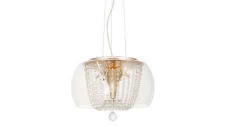 Люстра подвесная Lumina Deco Disposa (Диспоса) LDP 7018-400 PR+F.GD
