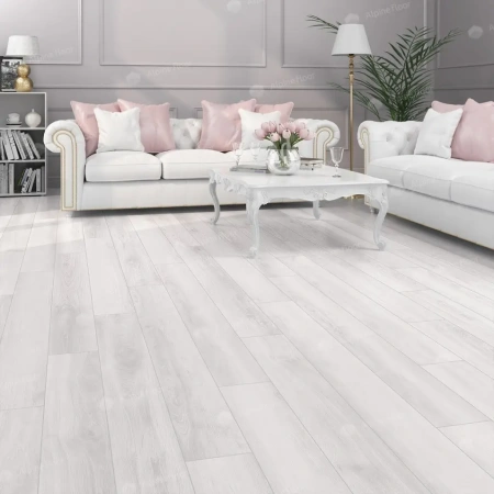 Ламинат Alpine Floor Albero А1020 Дуб Арктик толщина 1 см 32 класс 1380х142,5