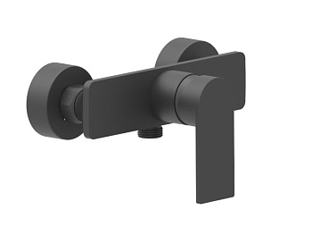 Смеситель для душа AQG Alpha 01ALP300NG настенный черный матовый