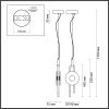 Светильник подвесной Odeon Light Magnet (Магнет) 5407/12L