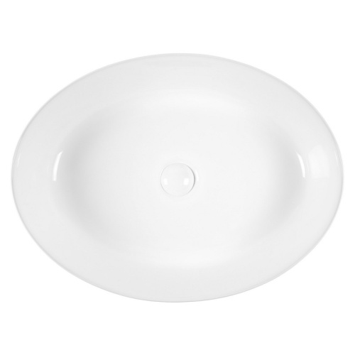 Раковина Bond Oval 55 см S62-550 накладная цвет белый глянцевый - фото 4
