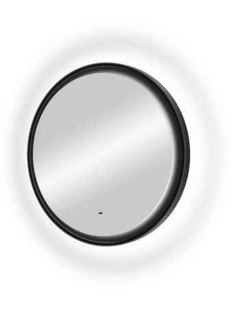 Зеркало Continent Planet Black ЗЛП684 80х80 подвесное