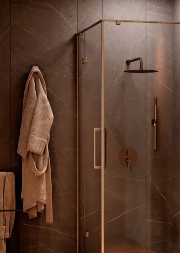 Душевая система Knotlor SS-26/RB встраиваемая в стену цвет бронза - фото 4