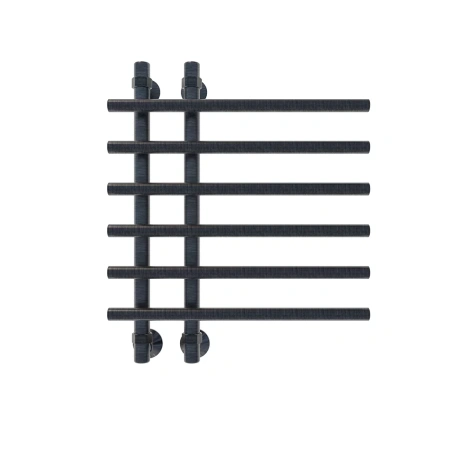 Полотенцесушитель водяной Veconi Tufo T601050GR 50х60 серый