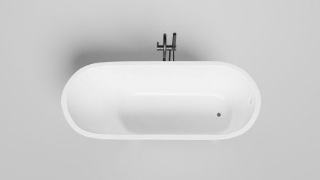 Ванна из искусственного камня Salini ORNELLA 102326MF 160х70 встраиваемая прямоугольная