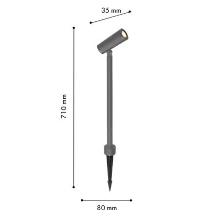 Ландшафтный светильник Favourite Micron (Мицрон) 4810-1T