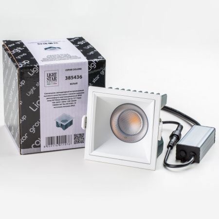 Светильник встраиваемый Lightstar Ciclone (Цицлоне) 385436
